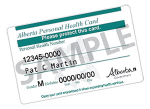 alberta health services card